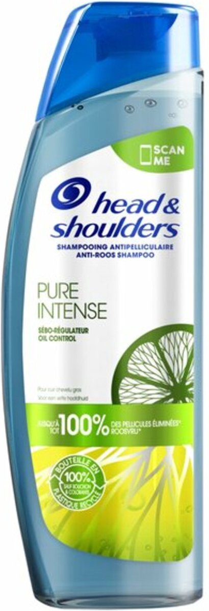 Shampooing Head & Shoulders Pure Intense - 250ml