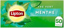Thé vert menthe Lipton Asie - x30s - 48g