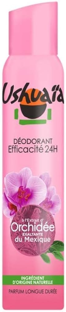 Déodorant Ushuaïa Orchidée atomiseur 200ml