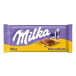 Tablette chocolat Milka Chocolat lait/Riz 100g