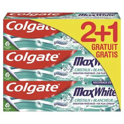 Colgate Dentifrice - 75ml maxwhite x 3