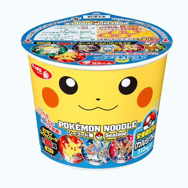 Sanyo Sapporo Pikachu Mini Ramen Cup Seafood 37 g