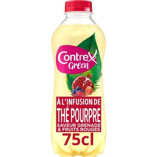 Contrex green antioxydants Thé rouge grenade - 75cl