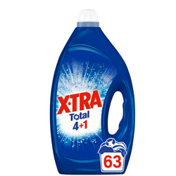 X-TRA - Lessive liquide - 4+1 - 63 lavages - 2.835 l