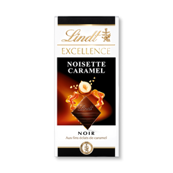 Tablette EXCELLENCE Noir Noisette Caramel 100g