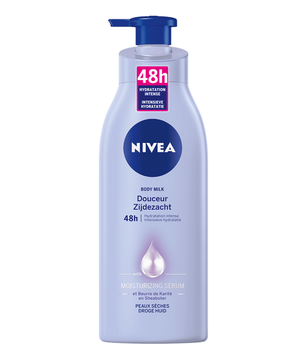 Lait corps hydratant Nivea Douceur peaux sèches 250ml