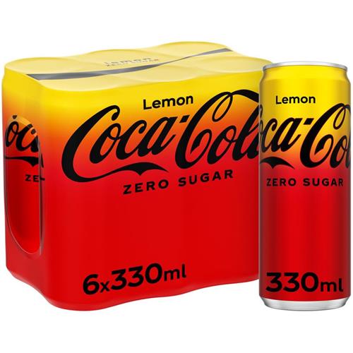 COCA COLA ZERO LEMON 33cl x6