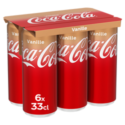 Coca-cola Vanille 33cl x6