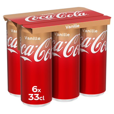 Coca-cola Vanille 33cl x6