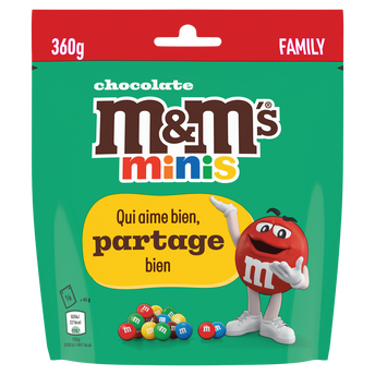 M&M'S minis pochon 360g family pack