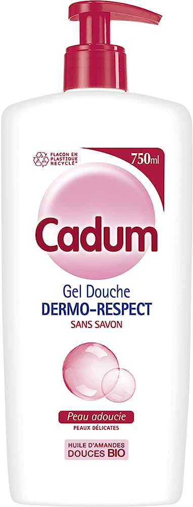 Gel douche Cadum Dermo respect - 750ml