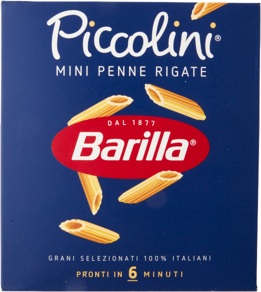 BARILLA PASTA DI SEMOLA MINI PENNE RIGATE 500 GR