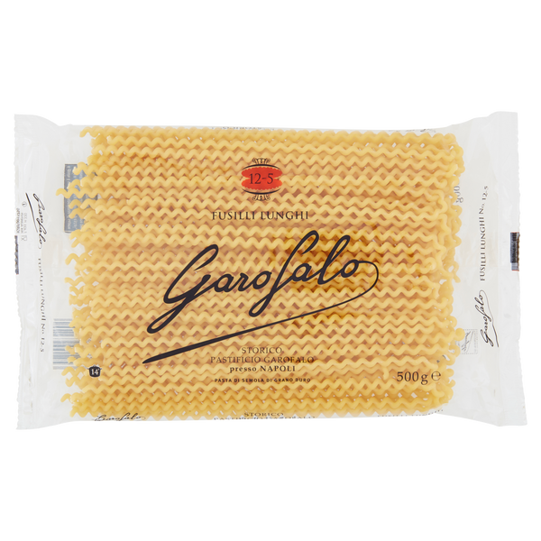 GAROFALO PASTA DI SEMOLA FORMATI SPECIALI FUSILLI LUNGHI 500 GR
