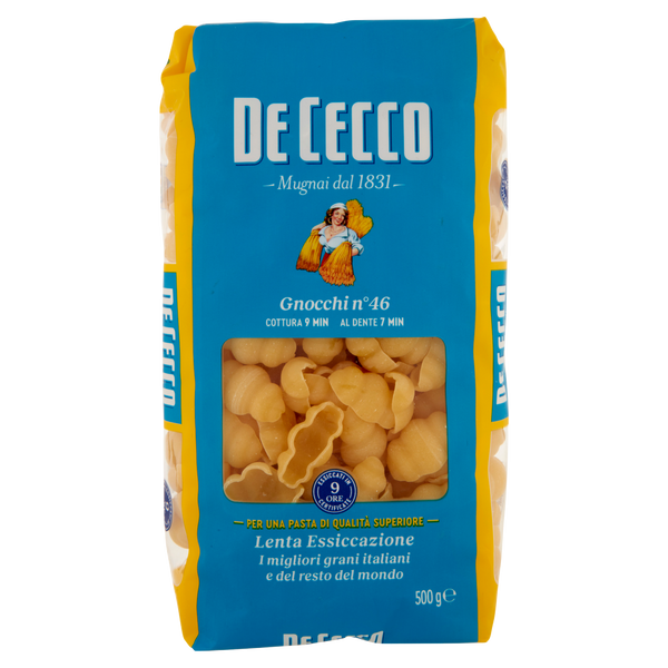 DE CECCO PASTA DI SEMOLA GNOCCHI 500 GR