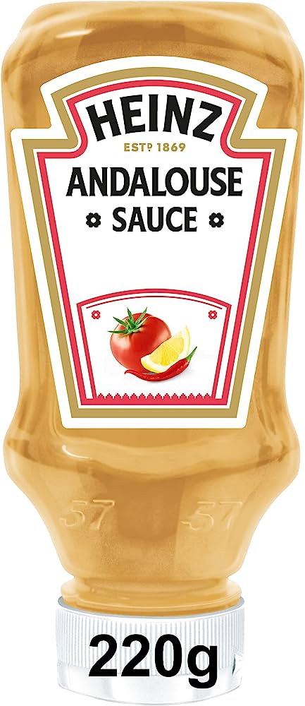 Sauce andalouse HEINZ, 220g