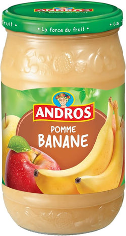 Compotes Andros Pomme banane 750g