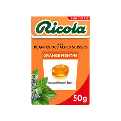 Ricola Orange Menthe - 50g