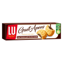 Biscuits sablés fourrés chocolat noisette Guet Apens LU, paquet de 105g