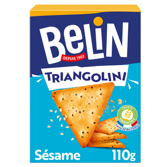 Crackers triangolini sésame BELIN Lu, 110g