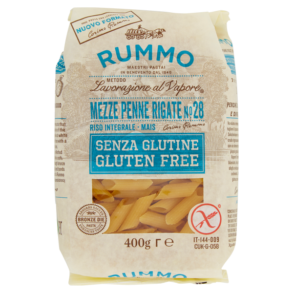 RUMMO MEZZE PENNE RIGATE SENZA GLUTINE 400 GR