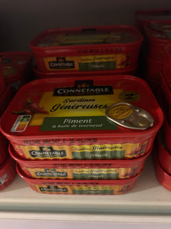 Sardines Connétable piment  -140g