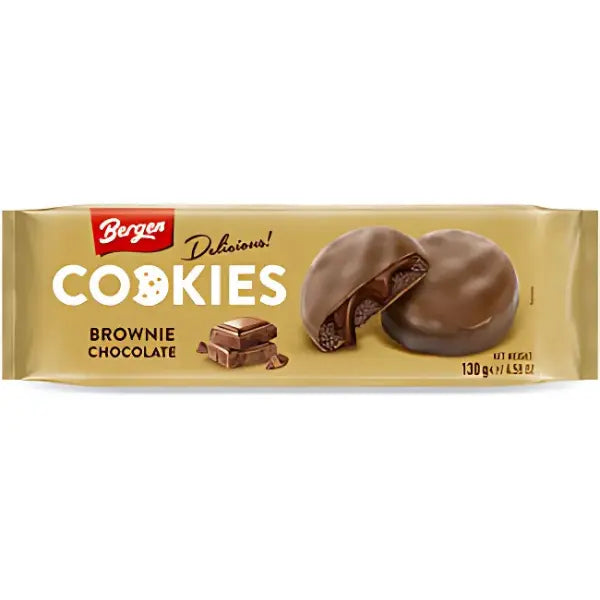 BERGEN COOKIES BROWNIE CHOCOLAT 130GR