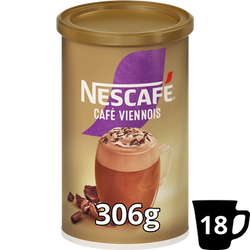 Café soluble NESCAFE CAFÉ VIENNOIS 306g