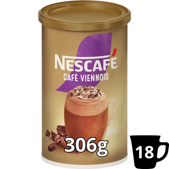 Café soluble NESCAFE CAFÉ VIENNOIS 306g