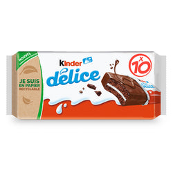 Petit gâteau enrobé Cacao KINDER DELICE t10 390g