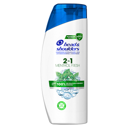 Shampooing Head & Shoulders 2 en 1 Menthe 270ml