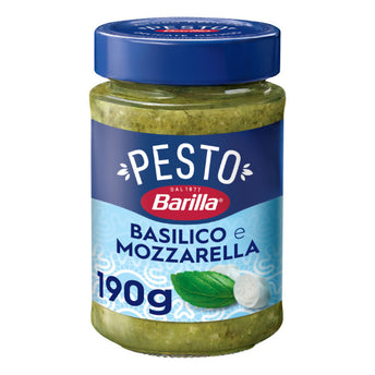 Sauce pesto au basilic et mozzarella BARILLA 190g