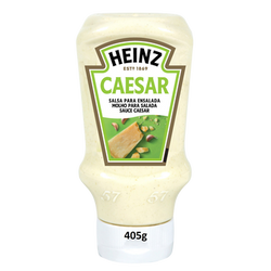 Sauce salade Caesar Heinz Flacon Souple Top Down 405g