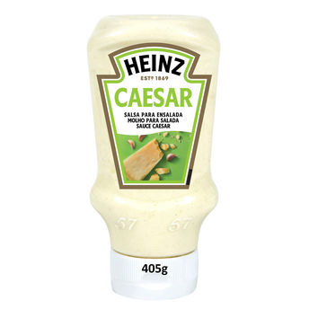 Sauce salade Caesar Heinz Flacon Souple Top Down 405g