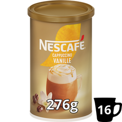 Café soluble NESCAFE CAPPUCCINO VANILLE 276g