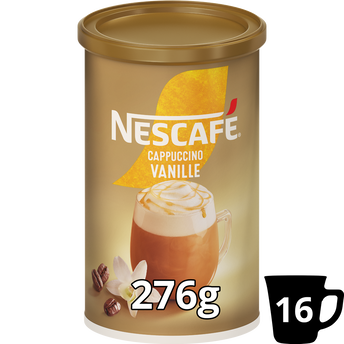 Café soluble NESCAFE CAPPUCCINO VANILLE 276g