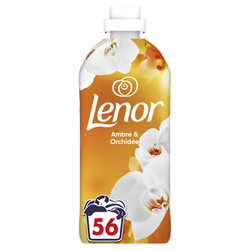 Adoucissant Liquide Ambre et Orchidée LENOR 56D