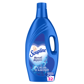 Adoucissant dilué SOUPLINE Moments magiques - 1,86L