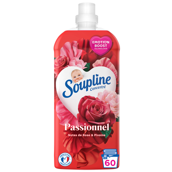 Adoucissant Ultra Emotion Rose SOUPLINE 1,28L