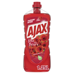 Ajax Flacon Nettoyant menager Fête des Fleurs Coquelicot 125