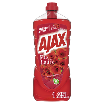 Ajax Flacon Nettoyant menager Fête des Fleurs Coquelicot 125