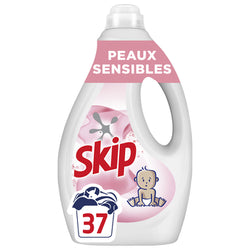 Lessive liquide SKIP peaux sensibles 37 lavages 1,554L