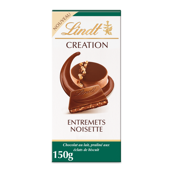 Tablette CREATION Lait Entremets Noisette 150g