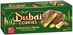 BERGEN DUBAI COOKIES CREME PISTACHE CHOCOLAT AU LAIT 128GR