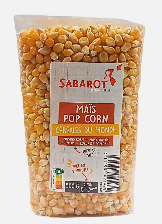 Mais, Pop corn - 500g