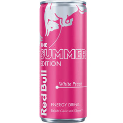 Red Bull Energy Drink The Summer Edition White Peach 25cl