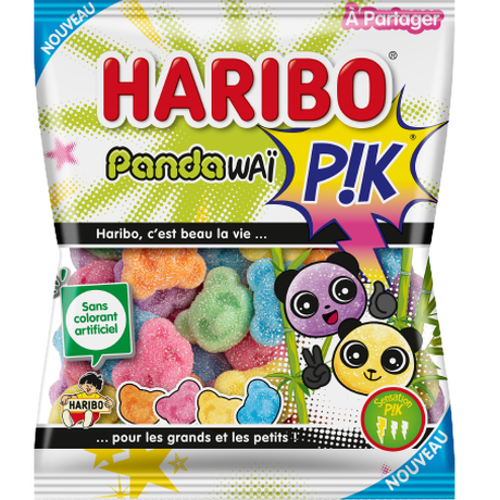 Pandawaï Pik Haribo Sachet bonbons acidulés - 200g