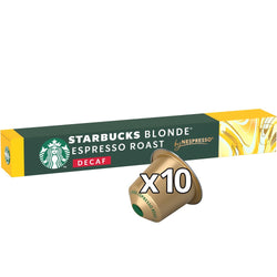 Capsules Starbucks by Nespresso Blonde Décaféiné Int 6 - x10