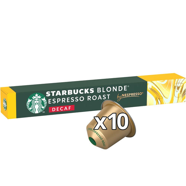 Capsules Starbucks by Nespresso Blonde Décaféiné Int 6 - x10