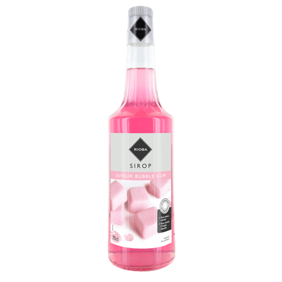 RIOBA Sirop saveur bubble gum 70 cl