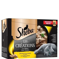 Selection Volaille Sheba Sachet fraicheur Chat - 12x85g